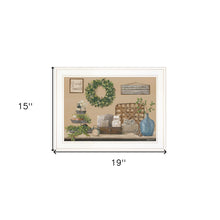 Farmhouse Bath I 2 White Framed Print Wall Art