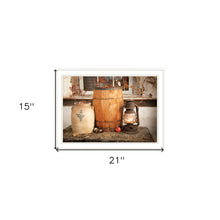 The Nail Keg 2 White Framed Print Wall Art