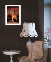 Tinners Lantern 1 White Framed Print Wall Art