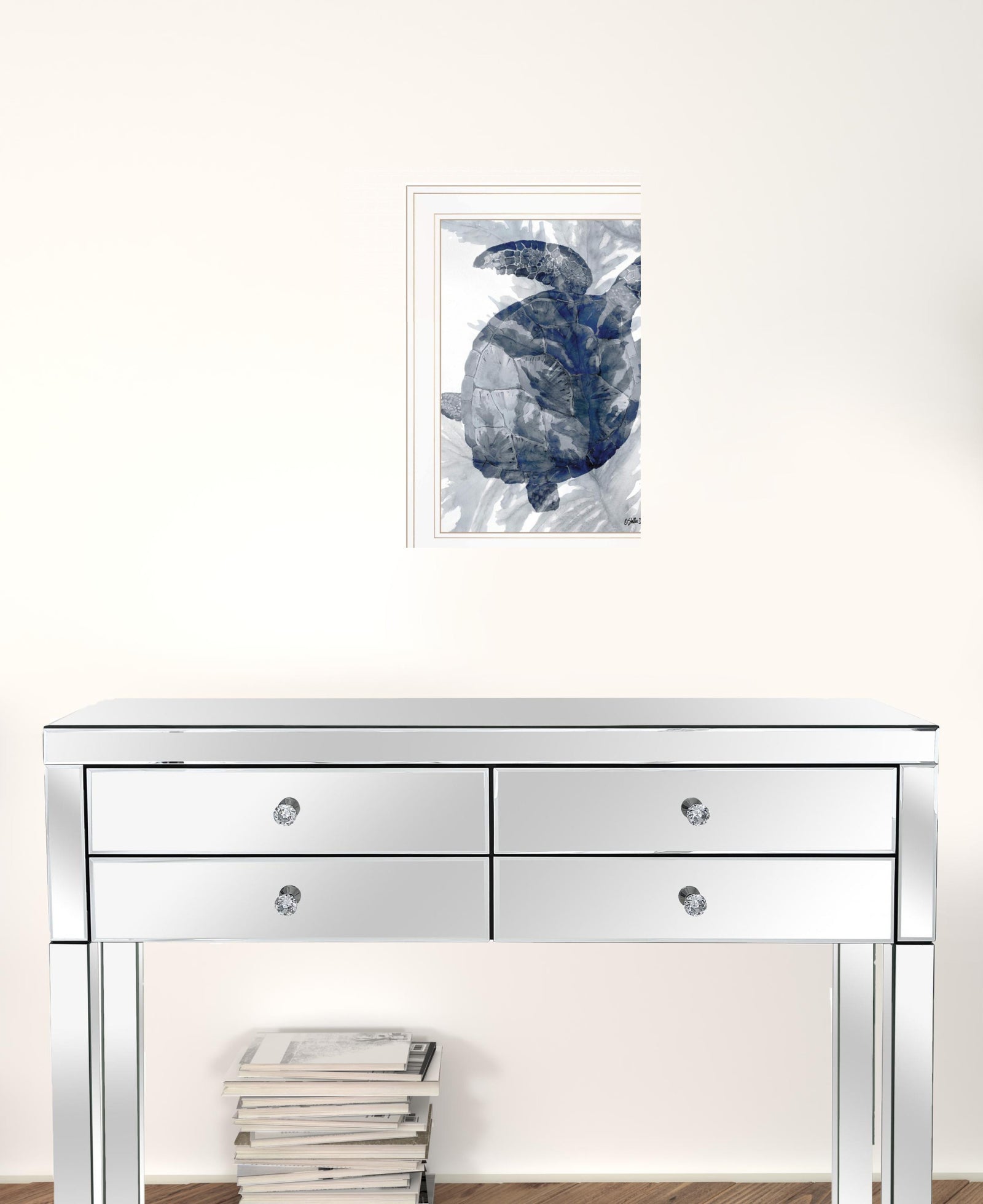 Ocean Collection 3 White Framed Print Wall Art