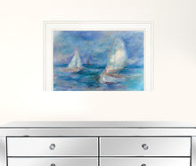 Ghost Ship 2 White Framed Print Wall Art