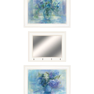 Set Of Three Bath Relax 1 White Framed Print Bathroom Wall Art