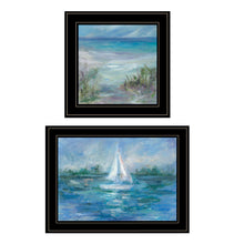 Set Of Two A Day In Life 2 Black Framed Print Wall Art