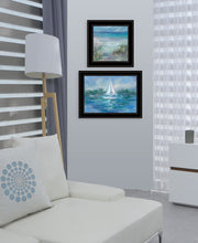 Set Of Two A Day In Life 2 Black Framed Print Wall Art