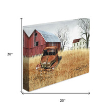 Granddads Old Truck 2 Wrapped Canvas Print Wall Art