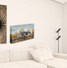 A Casual Converstaion Wrapped Canvas Print Wall Art