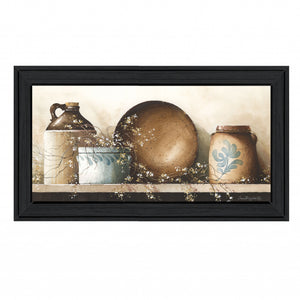 Shelf Life Too 1 Black Framed Print Wall Art