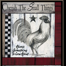 Cherish The Small Things 3 Black Framed Print Wall Art