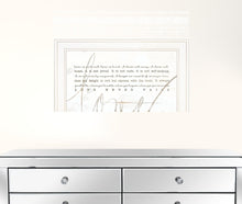 Love Never Fails 2 White Framed Print Wall Art