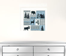 Cabin In The Woods 2 White Framed Print Wall Art