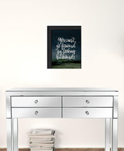 Go Forwards Not Backwards 2 Black Framed Print Wall Art