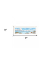 Seascape I 1 White Framed Print Wall Art