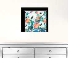 Fancy Florals 1 [3] Black Framed Print Wall Art