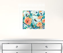 Fancy Florals II 1 White Framed Print Wall Art