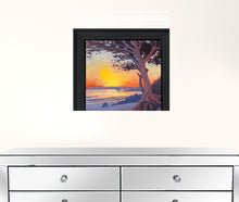 Carmel Beach 2 Black Framed Print Wall Art