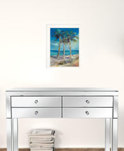 Threes Company 3 White Framed Print Wall Art