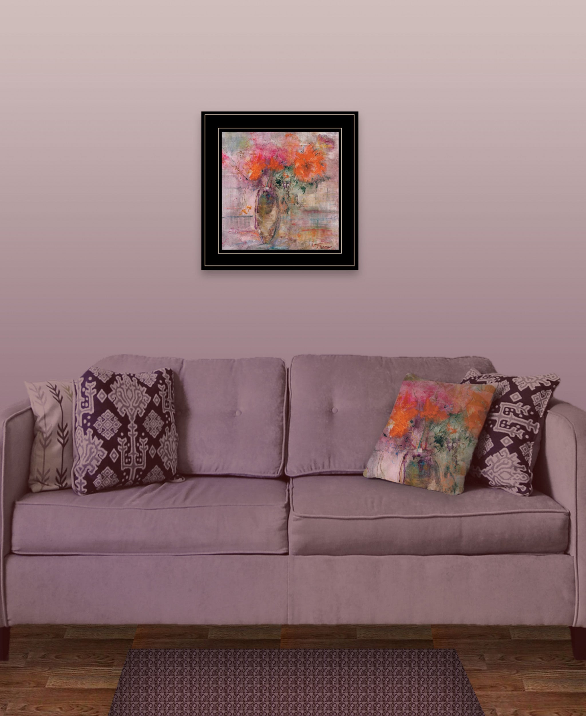 Just Picked 2 Black Framed Print Wall Art