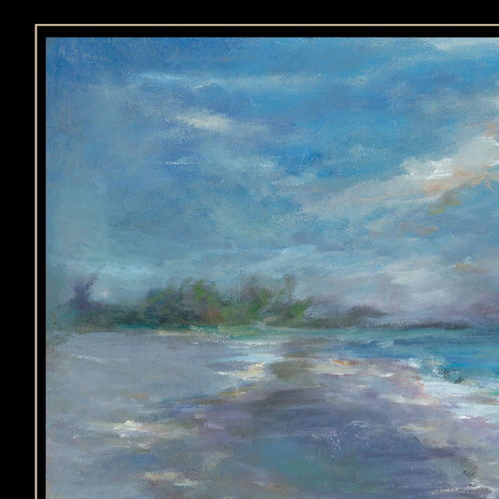 Serenity 4 Black Framed Print Wall Art