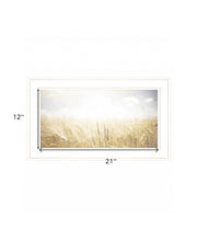 Fields Of Gold 1 White Framed Print Wall Art
