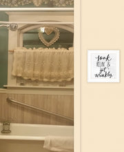 Lets Get Wrinkly 1 White Framed Print Wall Art