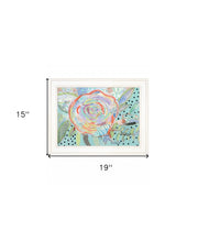 Bloom For Yourself 1 White Framed Print Wall Art