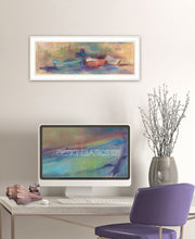 Rowboat Row 1 White Framed Print Wall Art