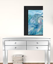 Set Of Two Herons 2 Black Framed Print Wall Art