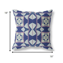 Cojín de gamuza boho con círculo cósmico rosa índigo de 18