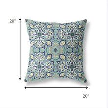 Cojín de gamuza boho de hoja de trébol verde crema de 18 