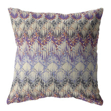 Cojín decorativo de gamuza con escotilla color crema magenta de 16