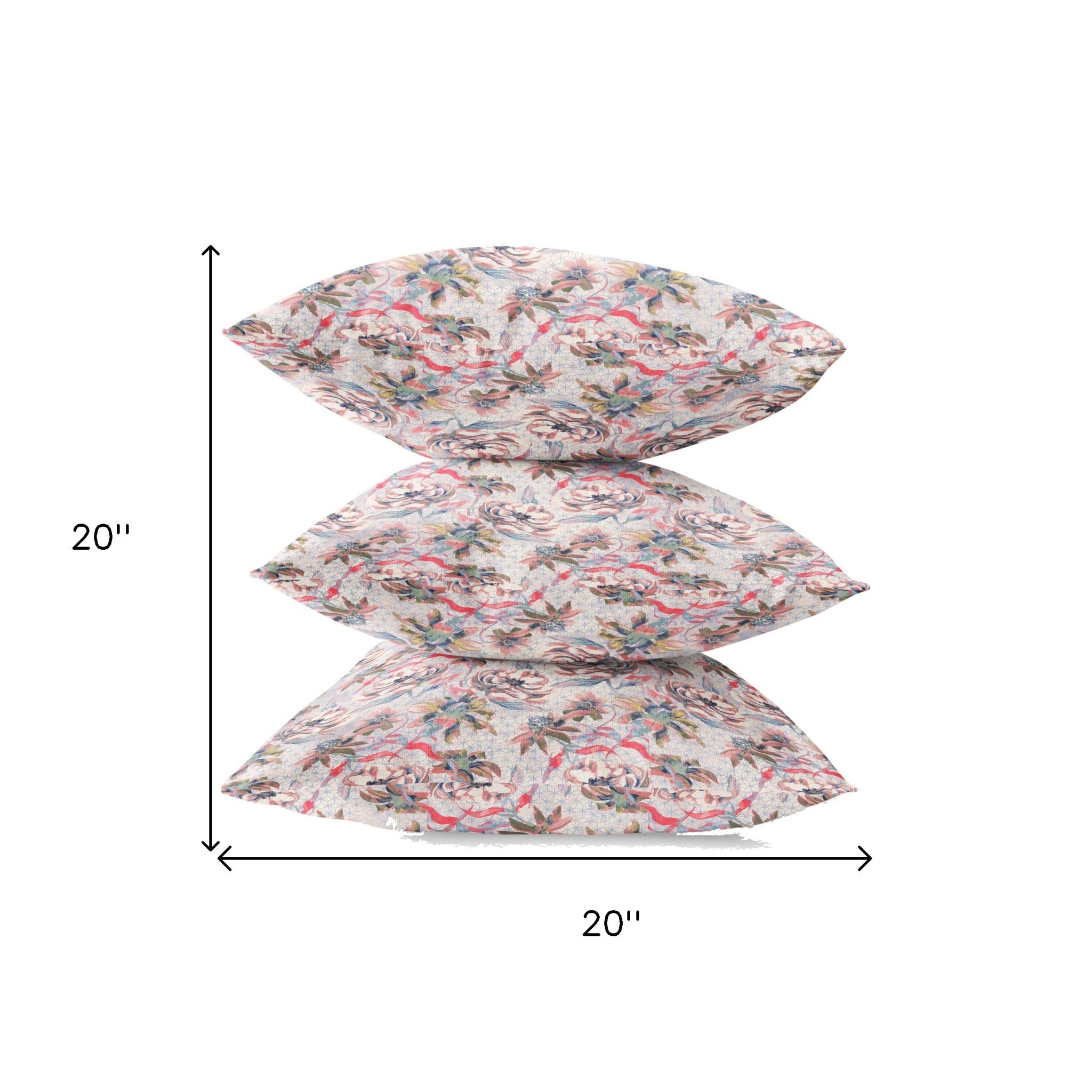 18" Lavender Pink Roses Zippered Suede Throw Pillow