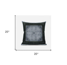 Cojín de gamuza con cremallera geométrica rosa verde gris de 20 