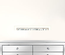 The Lord Is My Shepherd 2 White Framed Print Wall Art