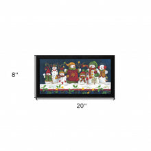 Sticking Together Black Framed Print Wall Art