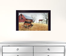 Granddads Old Truck 5 Black Framed Print Wall Art