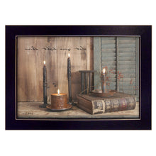 Let Your Light Shine Black Framed Print Wall Art