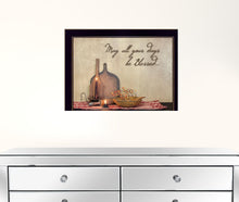 May All Your Days Be Blessed Black Framed Print Wall Art