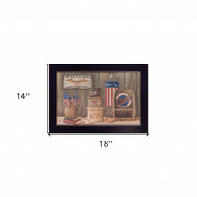 Sweet Land Of Liberty 1 Black Framed Print Wall Art