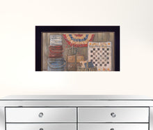 God Bless America 1 Black Framed Print Wall Art