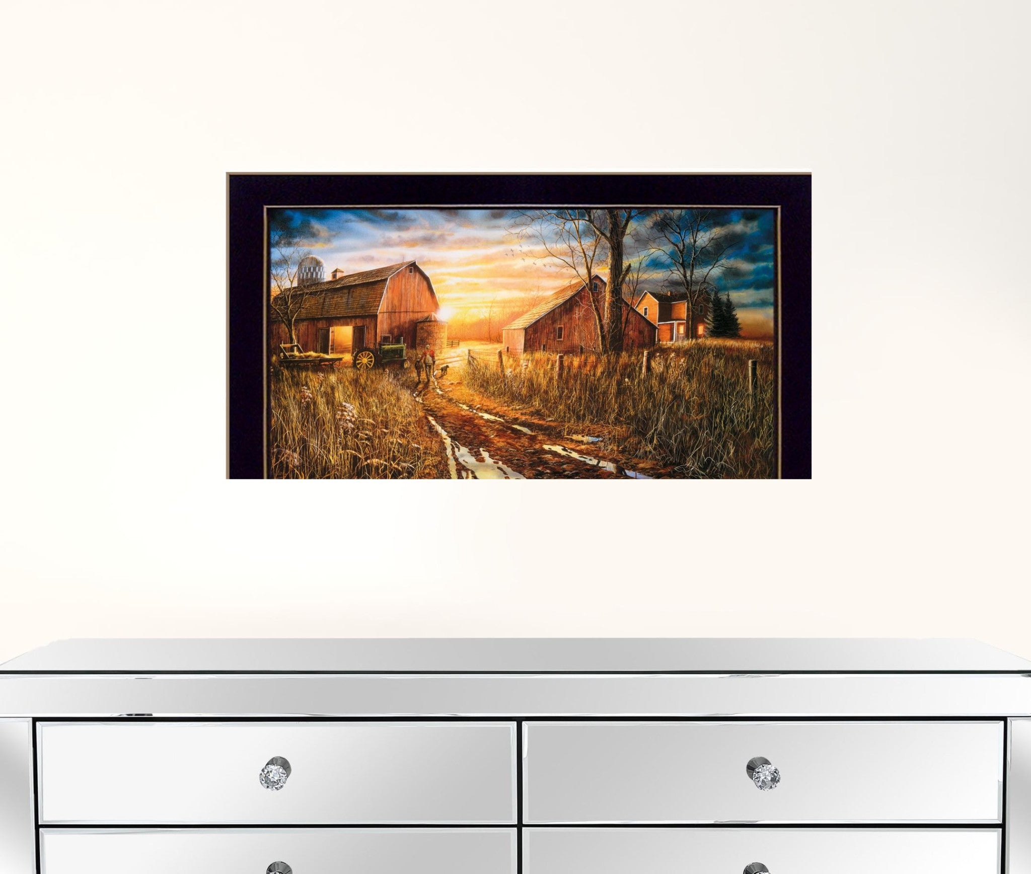 Days Not Forgotten Black Framed Print Wall Art