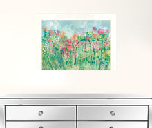 Growing Things I White Framed Print Wall Art