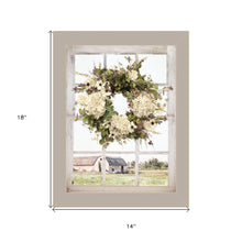 Pleasant View 1 Gray Framed Print Wall Art