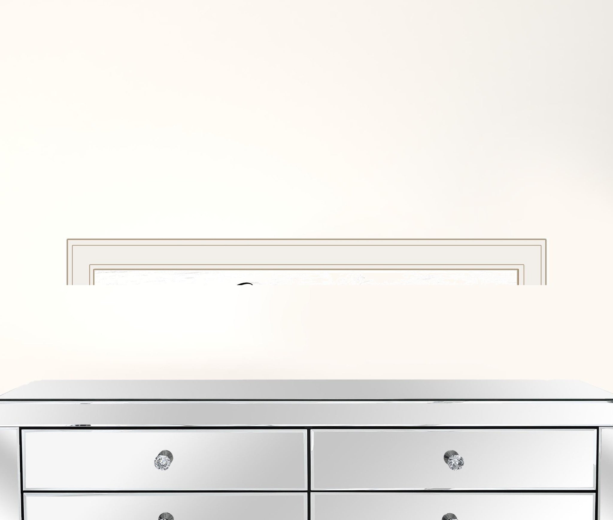 A Clean House 1 White Framed Print Wall Art