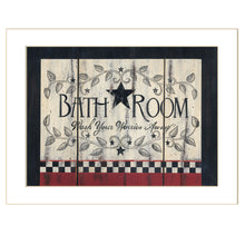 Bathroom 7 White Framed Print Wall Art