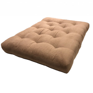8" Khaki Double Poly Full Futon Mattress
