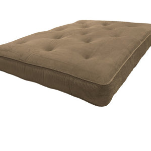8" Chocolate Double Poly Full Futon Mattress