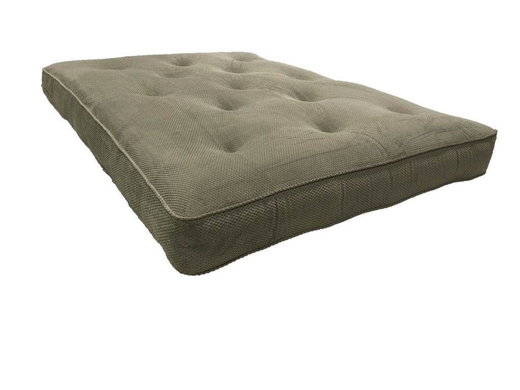 8" Green Double Poly Full Futton Mattress