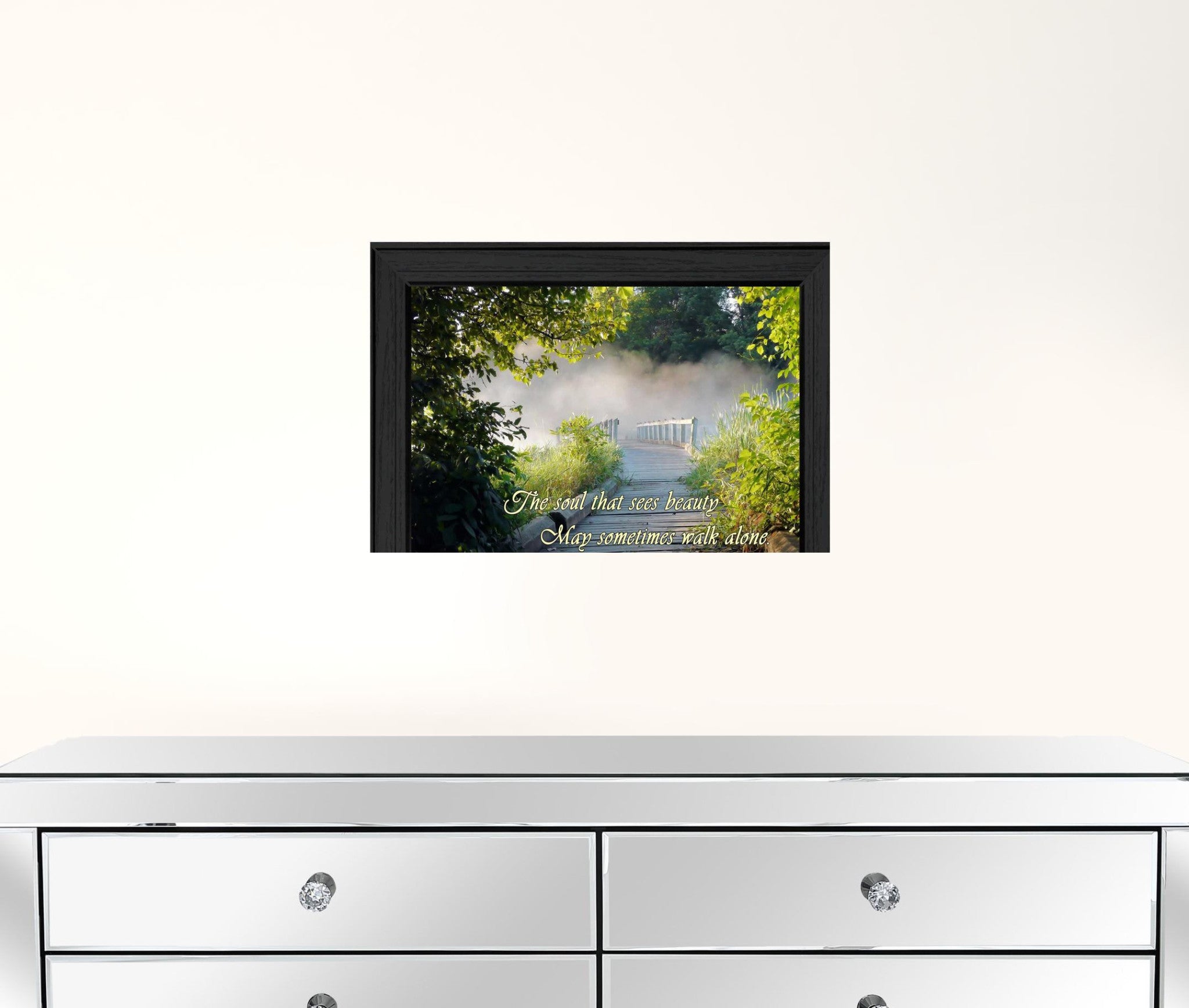 Beauty 1 Black Framed Print Wall Art