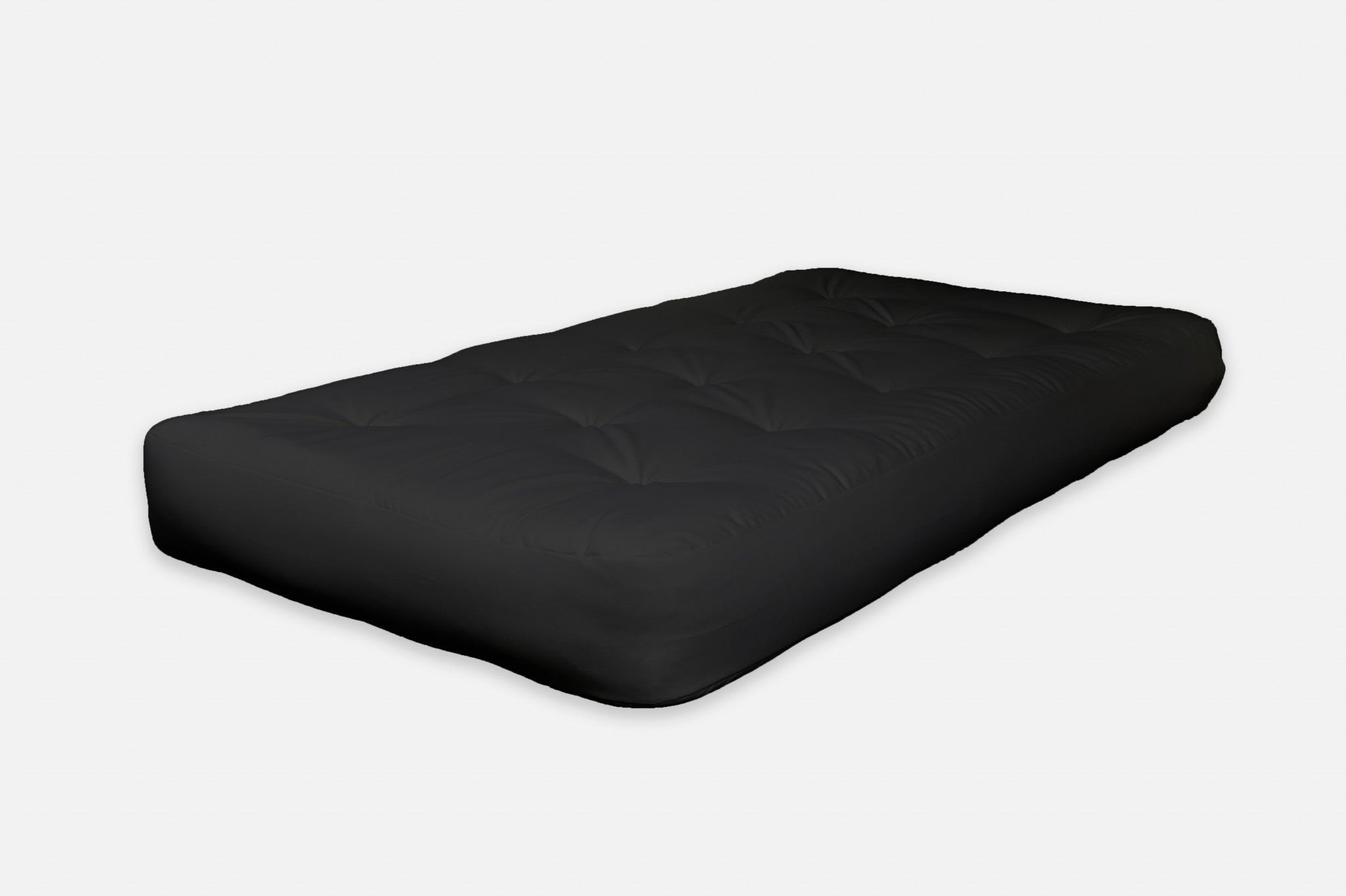 Black Double Foam Twin Futon Mattress 8"