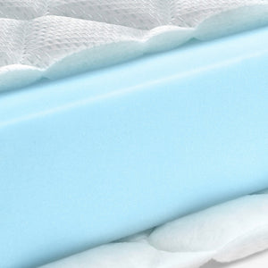 3" Deluxe White Memory Foam Mattress Topper King